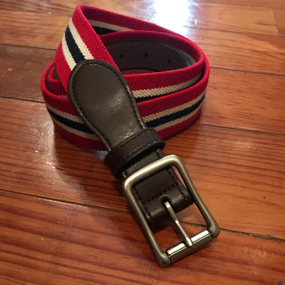 Leather/Canvas Belt